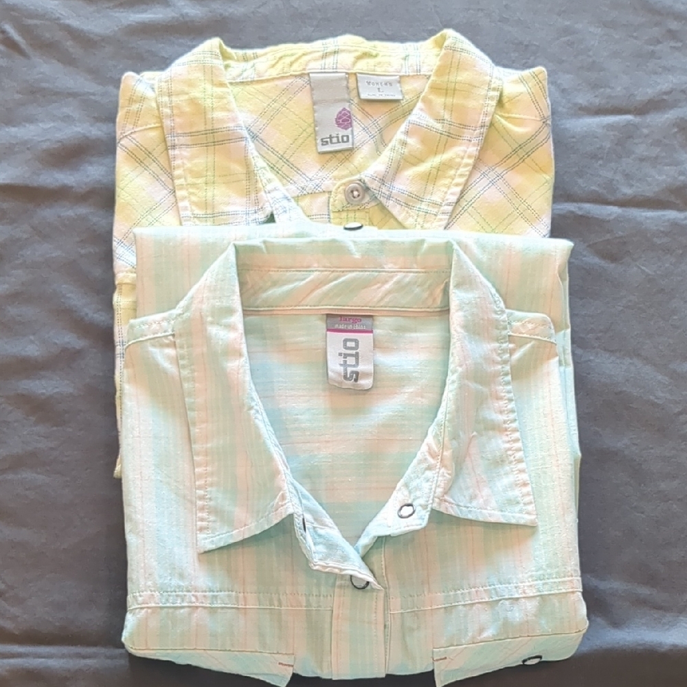 Stio 2 Large Shirts